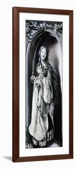 Saint Lucy, 1509-1511-Matthias Grünewald-Framed Giclee Print