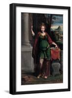 Saint Lucy, 1535-1540-Benvenuto Tisi Da Garofalo-Framed Giclee Print