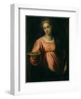 Saint Lucy-Palma Il Giovane-Framed Giclee Print