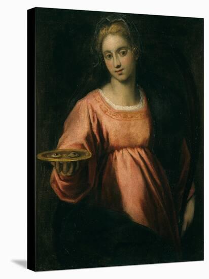 Saint Lucy-Palma Il Giovane-Stretched Canvas
