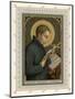 Saint Luigi di Gonzaga Italian Jesuit Noted for His Austerities-null-Mounted Art Print