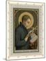 Saint Luigi di Gonzaga Italian Jesuit Noted for His Austerities-null-Mounted Art Print