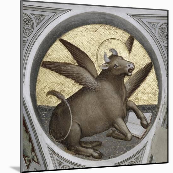 Saint Luke as an Ox-Giusto De' Menabuoi-Mounted Giclee Print