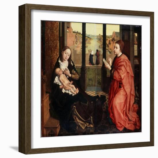 Saint Luke Drawing the Virgin, 15th Century-Rogier van der Weyden-Framed Giclee Print