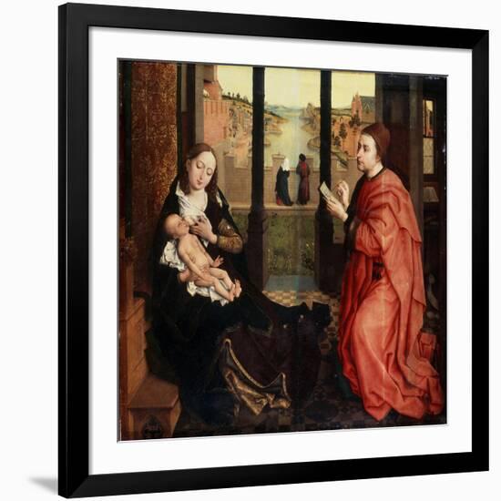 Saint Luke Drawing the Virgin, 15th Century-Rogier van der Weyden-Framed Giclee Print