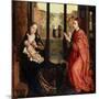 Saint Luke Drawing the Virgin, 15th Century-Rogier van der Weyden-Mounted Giclee Print