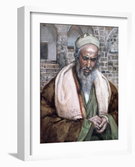 Saint Luke, Illustration for 'The Life of Christ', C.1884-96-James Tissot-Framed Giclee Print