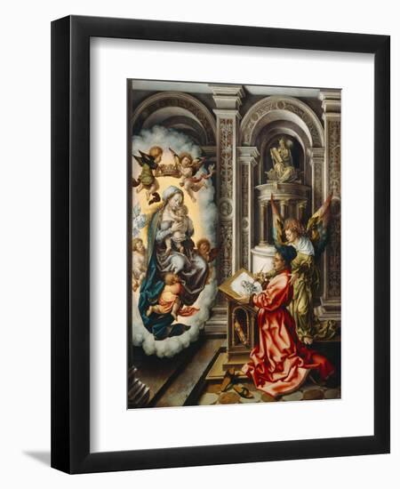 Saint Luke Painting the Madonna, C. 1520-Jan Gossaert-Framed Giclee Print