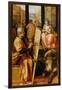 Saint Luke Painting the Virgin Mary (Oil on Panel)-Frans Floris-Framed Giclee Print