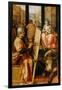 Saint Luke Painting the Virgin Mary (Oil on Panel)-Frans Floris-Framed Giclee Print