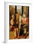 Saint Luke Painting the Virgin Mary (Oil on Panel)-Frans Floris-Framed Giclee Print