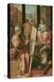 Saint Luke Painting the Virgin Mary-Frans Floris-Stretched Canvas