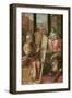 Saint Luke Painting the Virgin Mary-Frans Floris-Framed Giclee Print