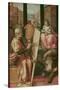 Saint Luke Painting the Virgin Mary-Frans Floris-Stretched Canvas