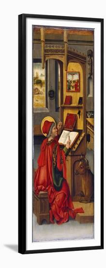 Saint Luke the Evangelist, 1478-Gabriel Mälesskircher-Framed Giclee Print