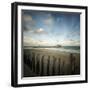 Saint Malo beach in Brittany - square-Philippe Manguin-Framed Photographic Print