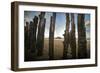 Saint malo beach-Philippe Manguin-Framed Photographic Print