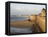 Saint-Malo City Wall, St. Malo, Ille-Et-Vilaine, Brittany, France, Europe-Godong-Framed Stretched Canvas