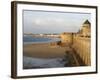 Saint-Malo City Wall, St. Malo, Ille-Et-Vilaine, Brittany, France, Europe-Godong-Framed Photographic Print