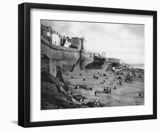 Saint-Malo, France, Brittany, 1937-Martin Hurlimann-Framed Giclee Print