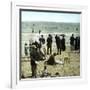 Saint-Malo (Ille-Et-Vilaine, France), View of the Beach, Circa 1870-Leon, Levy et Fils-Framed Photographic Print