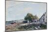 Saint-Mammès. Morning, 1884-Alfred Sisley-Mounted Giclee Print