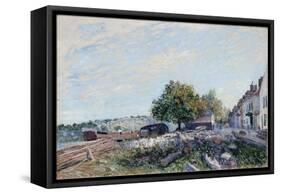 Saint Mammès-Morning, 1884-Alfred Sisley-Framed Stretched Canvas