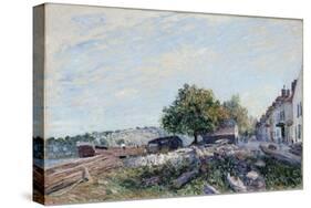 Saint Mammès-Morning, 1884-Alfred Sisley-Stretched Canvas