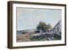 Saint Mammès-Morning, 1884-Alfred Sisley-Framed Giclee Print