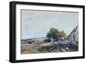 Saint Mammès-Morning, 1884-Alfred Sisley-Framed Giclee Print