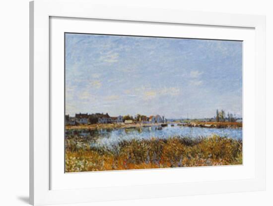 Saint-mammes: Morning-Alfred Sisley-Framed Art Print