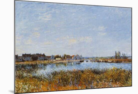 Saint-mammes: Morning-Alfred Sisley-Mounted Art Print