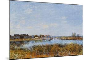 Saint-mammes: Morning-Alfred Sisley-Mounted Art Print