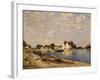 Saint-Mammes, on the Banks of the Loing; Saint-Mammes, Les Bord Du Loing, 1884-Alfred Sisley-Framed Giclee Print