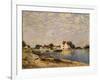 Saint-Mammes, on the Banks of the Loing; Saint-Mammes, Les Bord Du Loing, 1884-Alfred Sisley-Framed Giclee Print