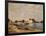 Saint-Mammes, on the Banks of the Loing; Saint-Mammes, Les Bord Du Loing, 1884-Alfred Sisley-Framed Giclee Print