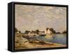 Saint-Mammes, on the Banks of the Loing; Saint-Mammes, Les Bord Du Loing, 1884-Alfred Sisley-Framed Stretched Canvas