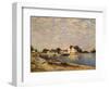 Saint-Mammes, on the Banks of the Loing-Alfred Sisley-Framed Giclee Print