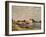 Saint-Mammes, on the Banks of the Loing-Alfred Sisley-Framed Giclee Print