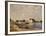 Saint-Mammes, on the Banks of the Loing-Alfred Sisley-Framed Giclee Print