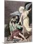 Saint Marcelino and Saint Peter, Martyrs, Rome, 304 Ad-null-Mounted Giclee Print