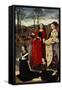 Saint Margaret and Saint Mary Magdalen with Maria Portinari and Her Daughter-Hugo van der Goes-Framed Stretched Canvas