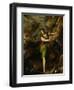 Saint Margaret and the Dragon-Titian (Tiziano Vecelli)-Framed Giclee Print