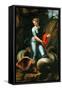 Saint Margaret, C.1518 (Oil on Wood)-Raphael (1483-1520)-Framed Stretched Canvas