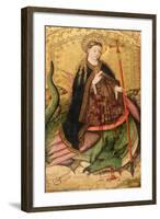 Saint Margaret, Ca 1455-Juan Rexach-Framed Giclee Print