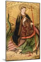 Saint Margaret, Ca 1455-Juan Rexach-Mounted Giclee Print