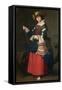 Saint Margaret of Antioch, 1630-34-Francisco de Zurbarán-Framed Stretched Canvas