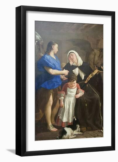 Saint Margaret of Cortona-Gaspare Traversi-Framed Art Print