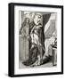 Saint Margaret of Scotland (1045-1093). known as Margaret of Wessex and Queen Margaret of Scotland.-Tomás Capuz Alonso-Framed Giclee Print