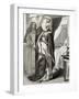 Saint Margaret of Scotland (1045-1093). known as Margaret of Wessex and Queen Margaret of Scotland.-Tomás Capuz Alonso-Framed Giclee Print